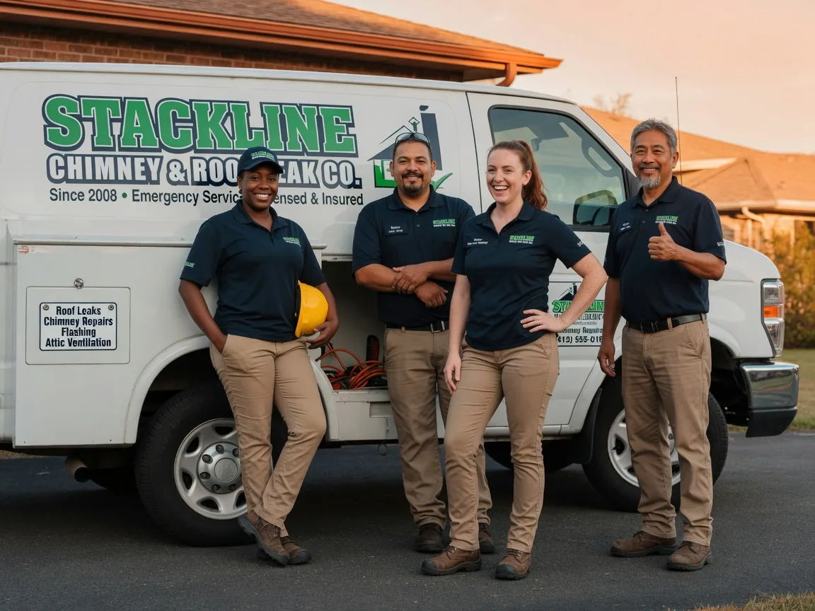Chimney flashing repair company in South Mills, NC